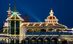 Cove Bar and Ariel's Grotto at Night