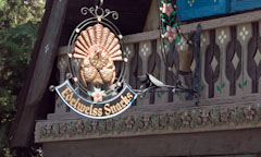 Sign for Edelweiss Snacks