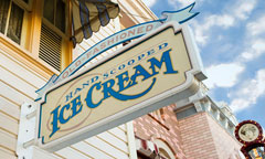 Gibson Girl Ice Cream Parlor Sign