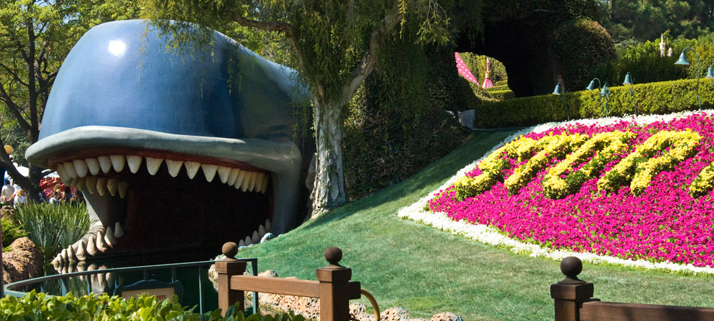 Whale's Mouth in the Storybook Land Canal Boats Ride