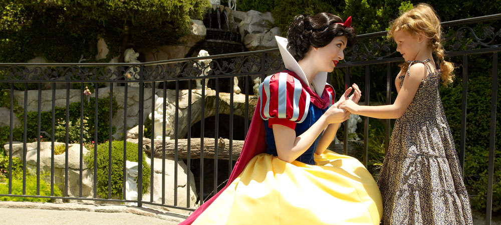 Snow White and a Young Girl