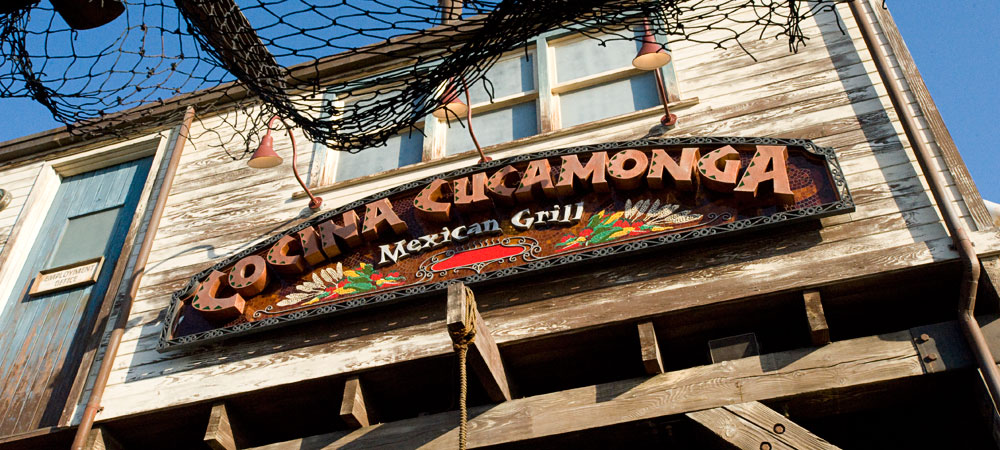 Sign for Cocina Cucamonga Mexican Grill, hosted by Mission Foods