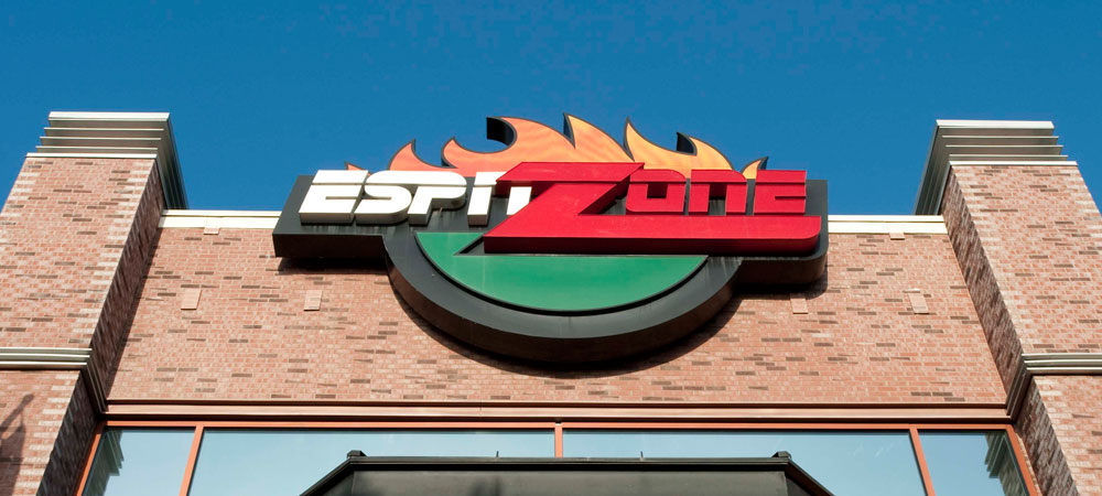 ESPN Zone Sign