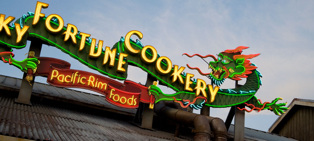 The Lucky Fortune Cookery Neon Sign