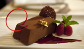 A chocolate confection.