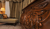 The living area of the Fairy Tale Suite.