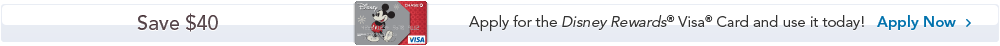Save with the Disney Rewards&reg; Visa&reg; Card