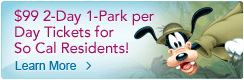 2 Days for $99 for So Cal Residents