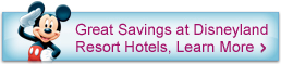 Great Savings at Disneyland Resort Hotels